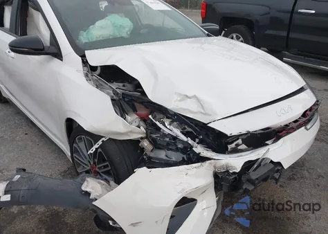 2022 Kia Forte Gt из США, поврежденный, VIN 3KPF44ACXNE486748